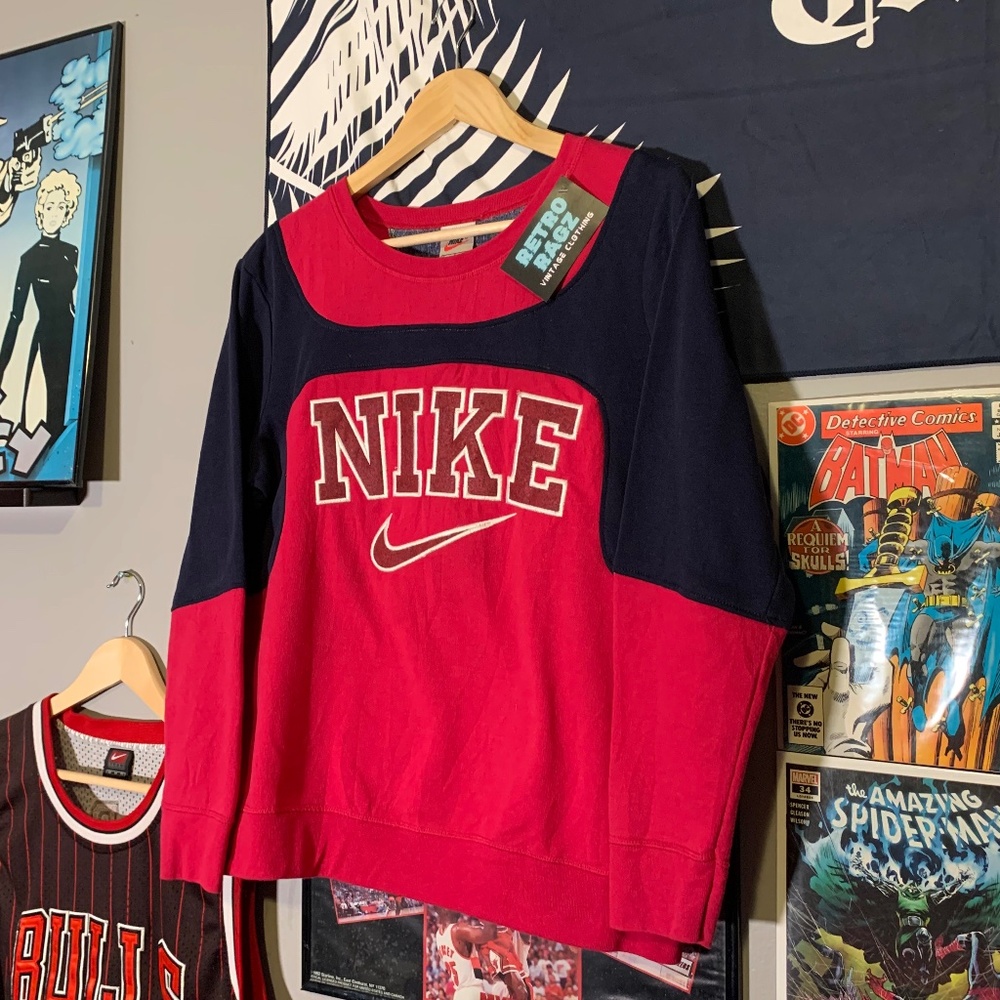 Custom Nike Rework Crewneck - Picture 2 of 5